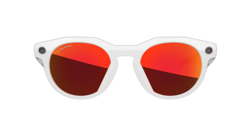 Afbeelding van de Oakley Meta HSTN (op sterkte) in het grijs met Oakley PRIZM glas