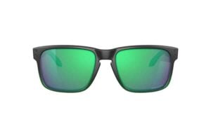Oakley Holbrook OO9102-E4 - Matzwart met Groen