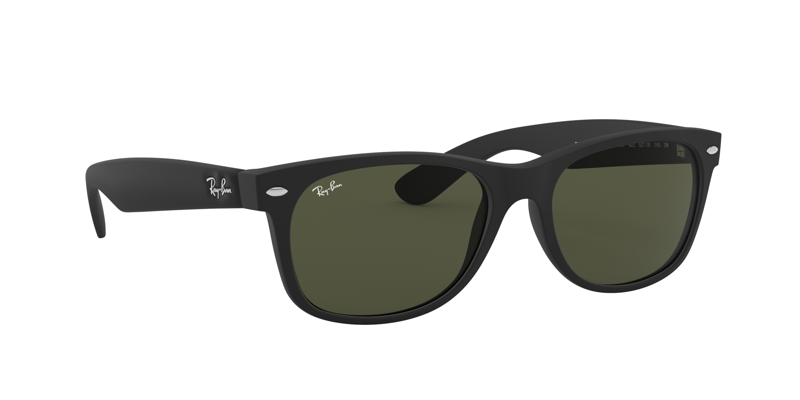 Ray-Ban New Wayfarer RB2132-622 - Matzwart - Afbeelding 5