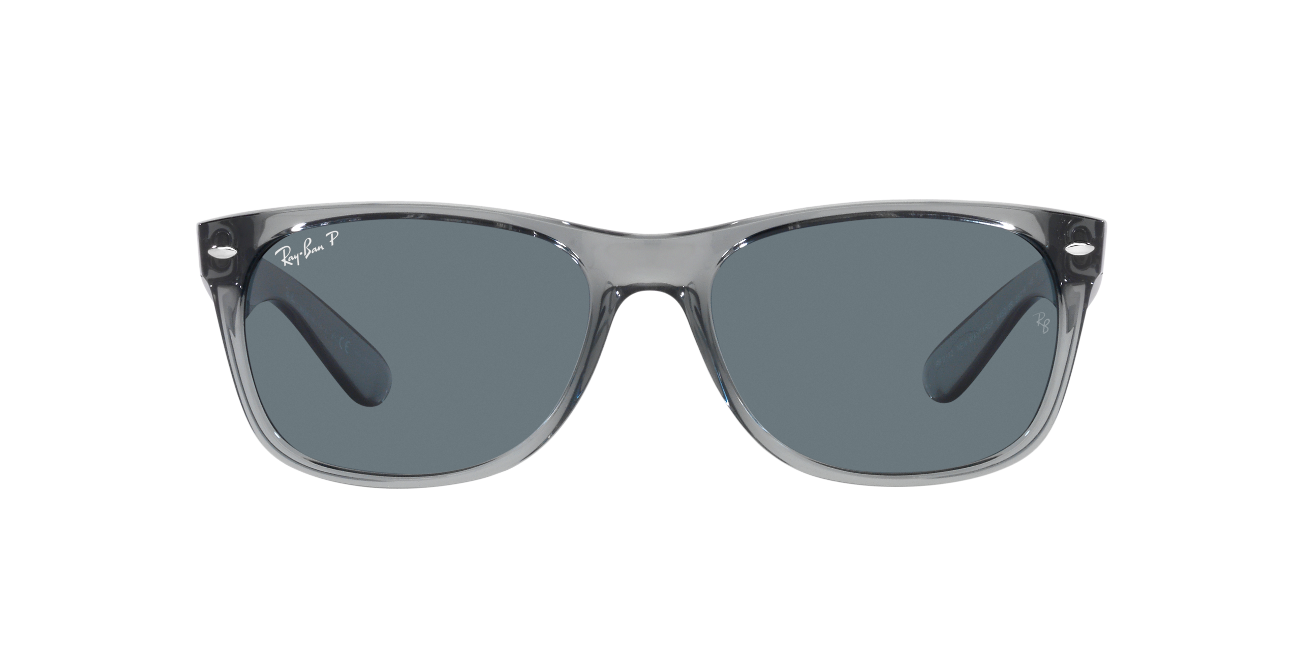 Ray-Ban New Wayfarer RB2132-64503R - Transparant Grijs