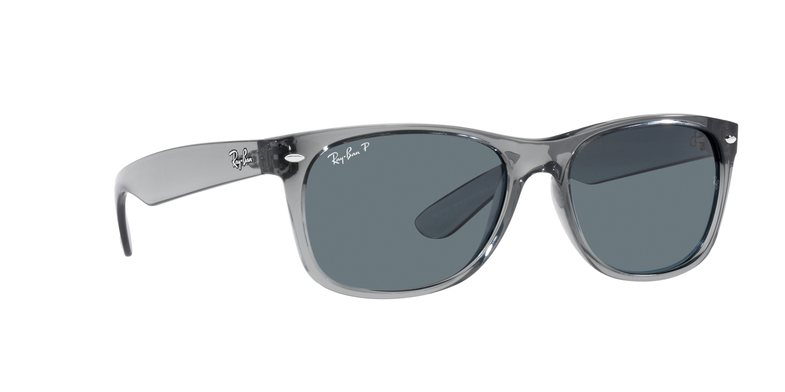 Ray-Ban New Wayfarer RB2132-64503R - Transparant Grijs - Afbeelding 5