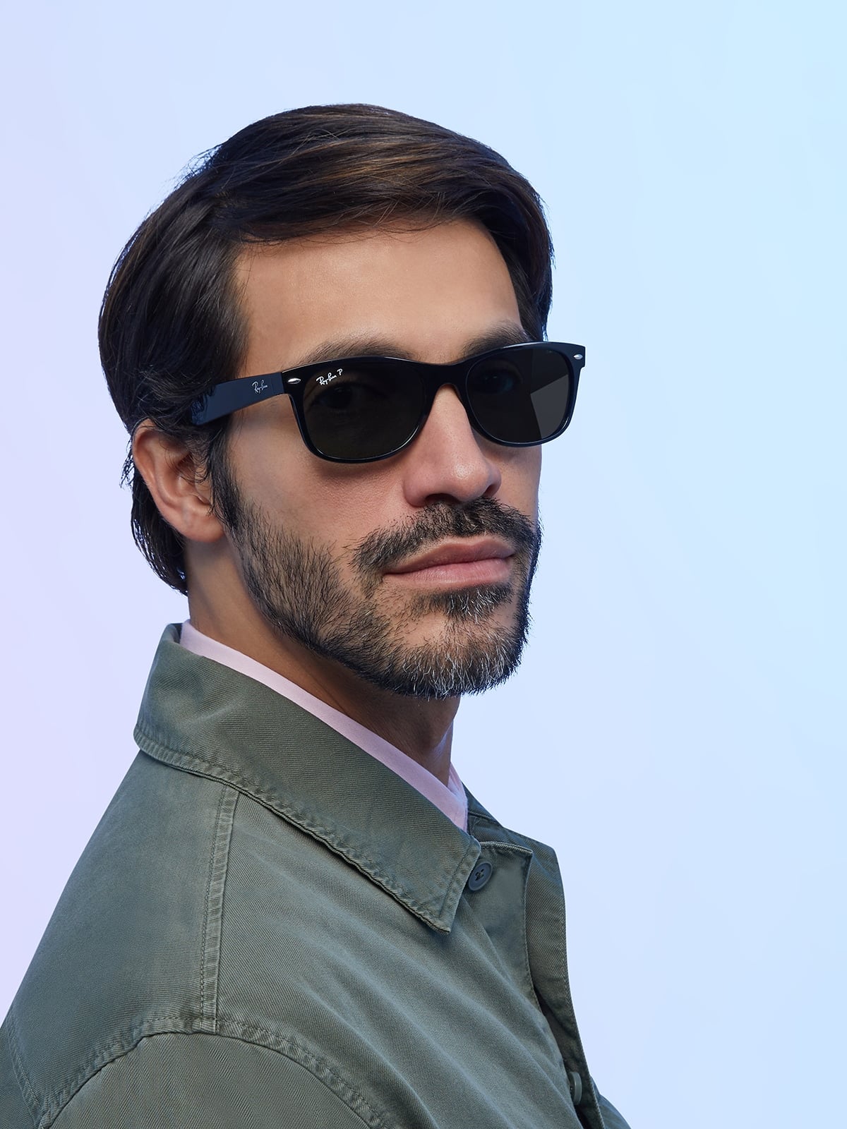 Ray-Ban New Wayfarer RB2132-901 - Glanzend Zwart - Afbeelding 6