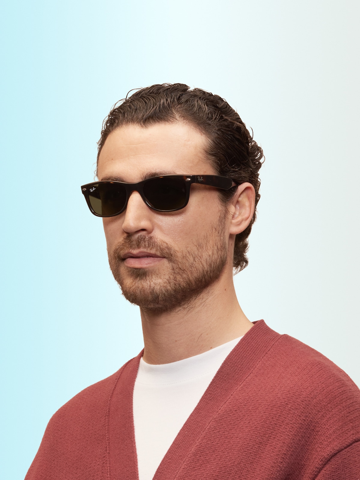 Ray-Ban New Wayfarer RB2132-902 - Bruin / Tortoise - Afbeelding 2