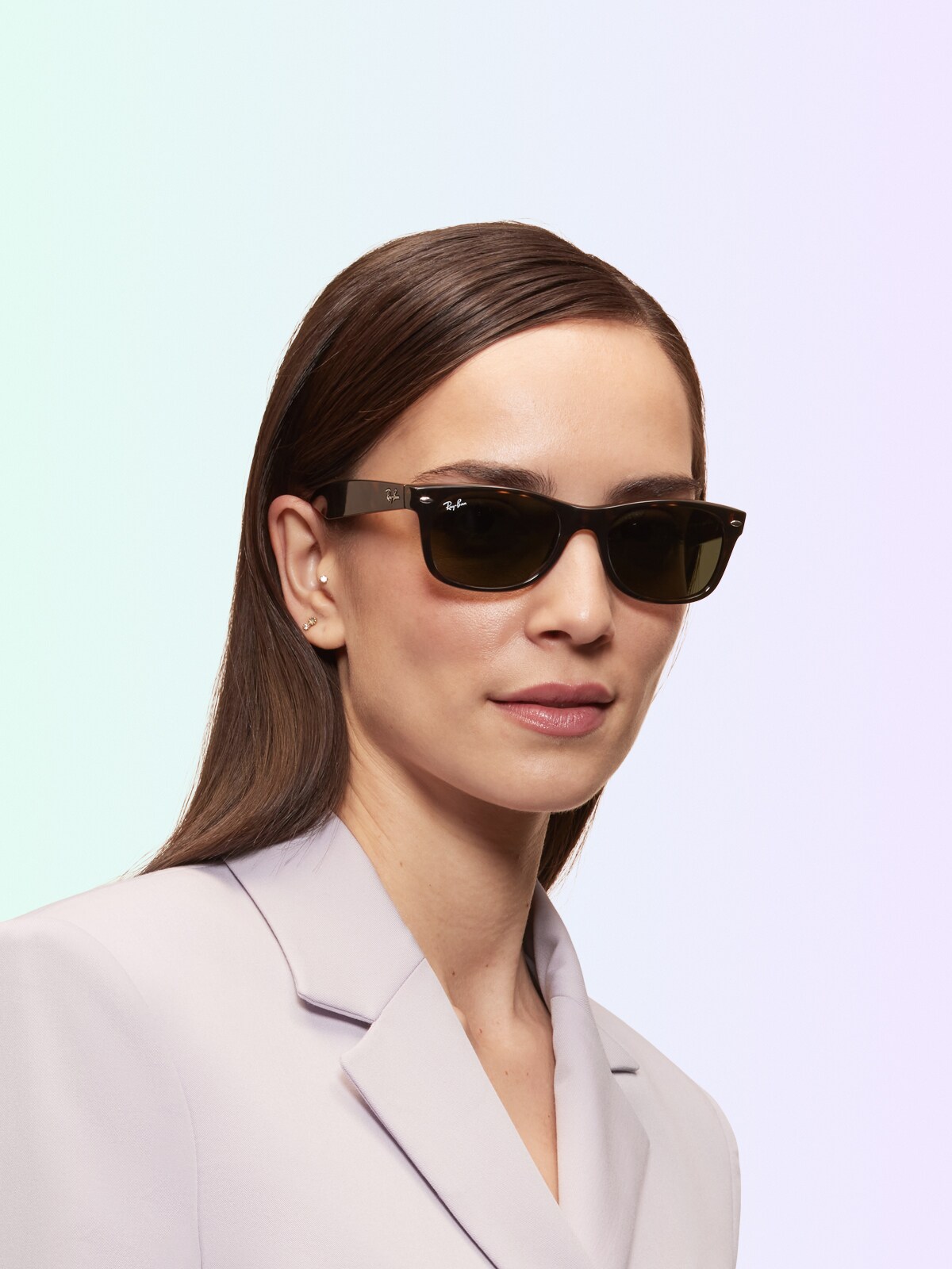Ray-Ban New Wayfarer RB2132-902 - Bruin / Tortoise - Afbeelding 5