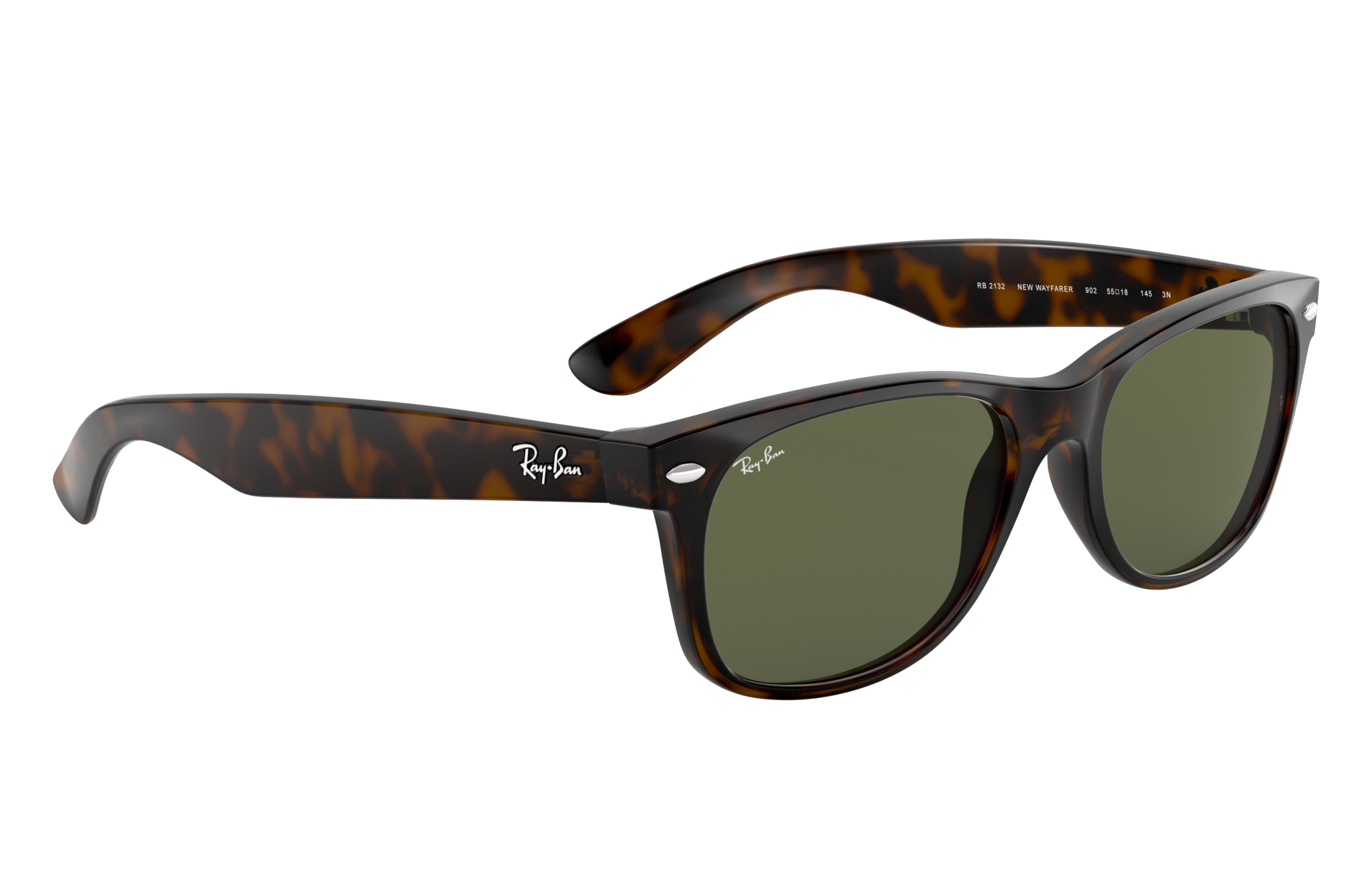 Ray-Ban New Wayfarer RB2132-902 - Bruin / Tortoise - Afbeelding 6