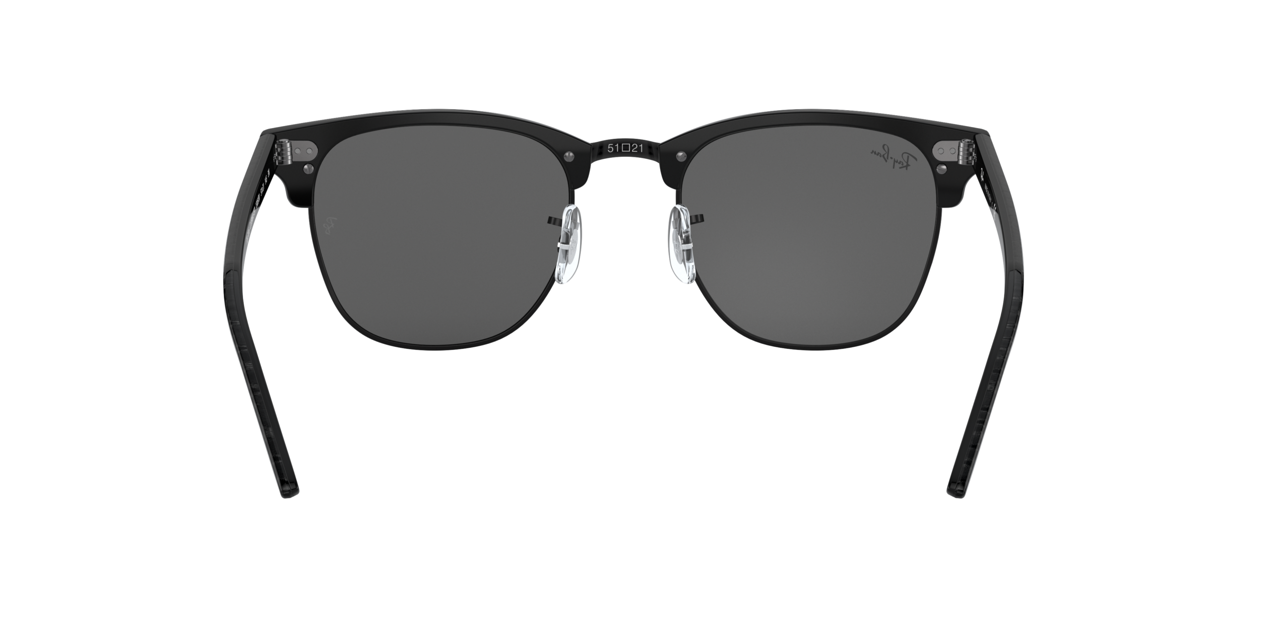 Ray-Ban Clubmaster Classic RB3016-1305B1 - Zwart - Afbeelding 3