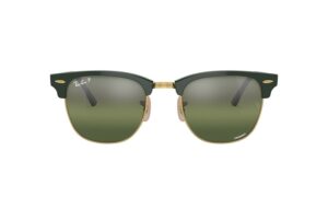 Ray-Ban Clubmaster 0RB3016-1368G4 - Zwart / Goud - Chromance
