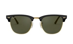 Ray-Ban Clubmaster Classic RB3016-W0365 - Zwart met Goud