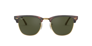 Ray-Ban Clubmaster Classic RB3016-W0366 - Bruin met Goud