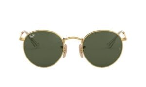 Ray-Ban Round Metal Flat Lenses RB3447N-001- Goud