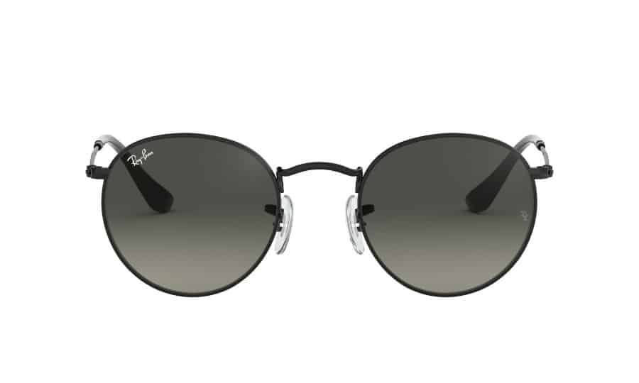 Ray-Ban Round Metal Flat Lenses RB3447N-002 - Zwart