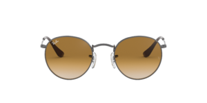 Ray-Ban Round Metal Flat Lenses RB3447N-004 - Staalgrijs