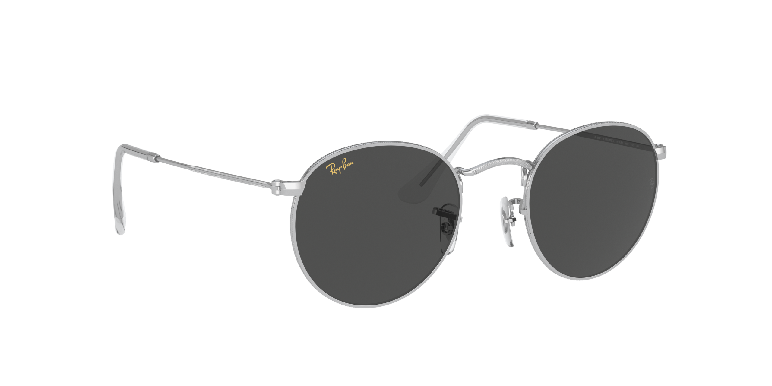 Ray-Ban Round Metal 0RB3447-9198B1 - Zilver - Afbeelding 5