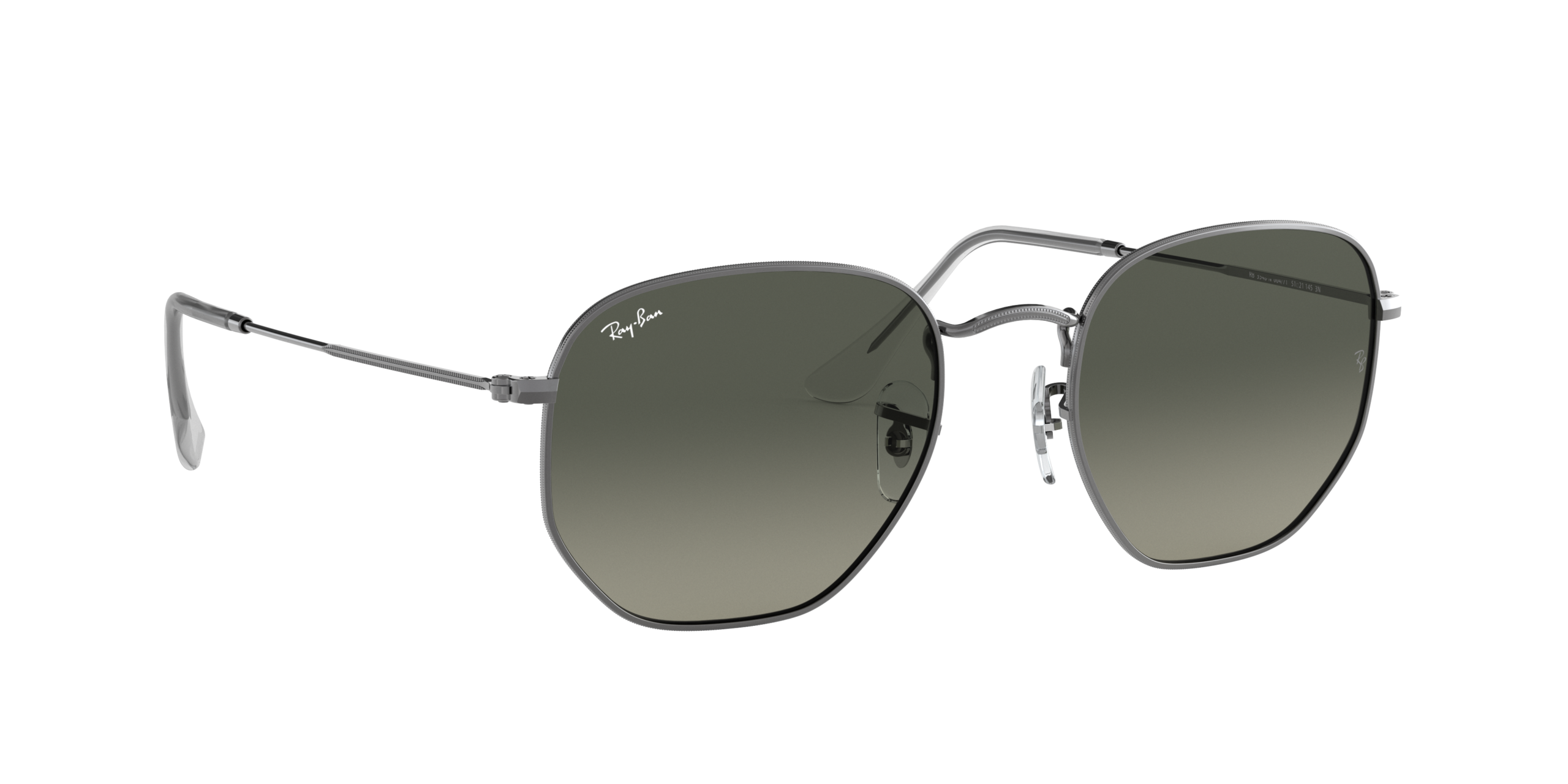 Ray-Ban Hexagonal RB3548N-004 - Staalgrijs - Afbeelding 5