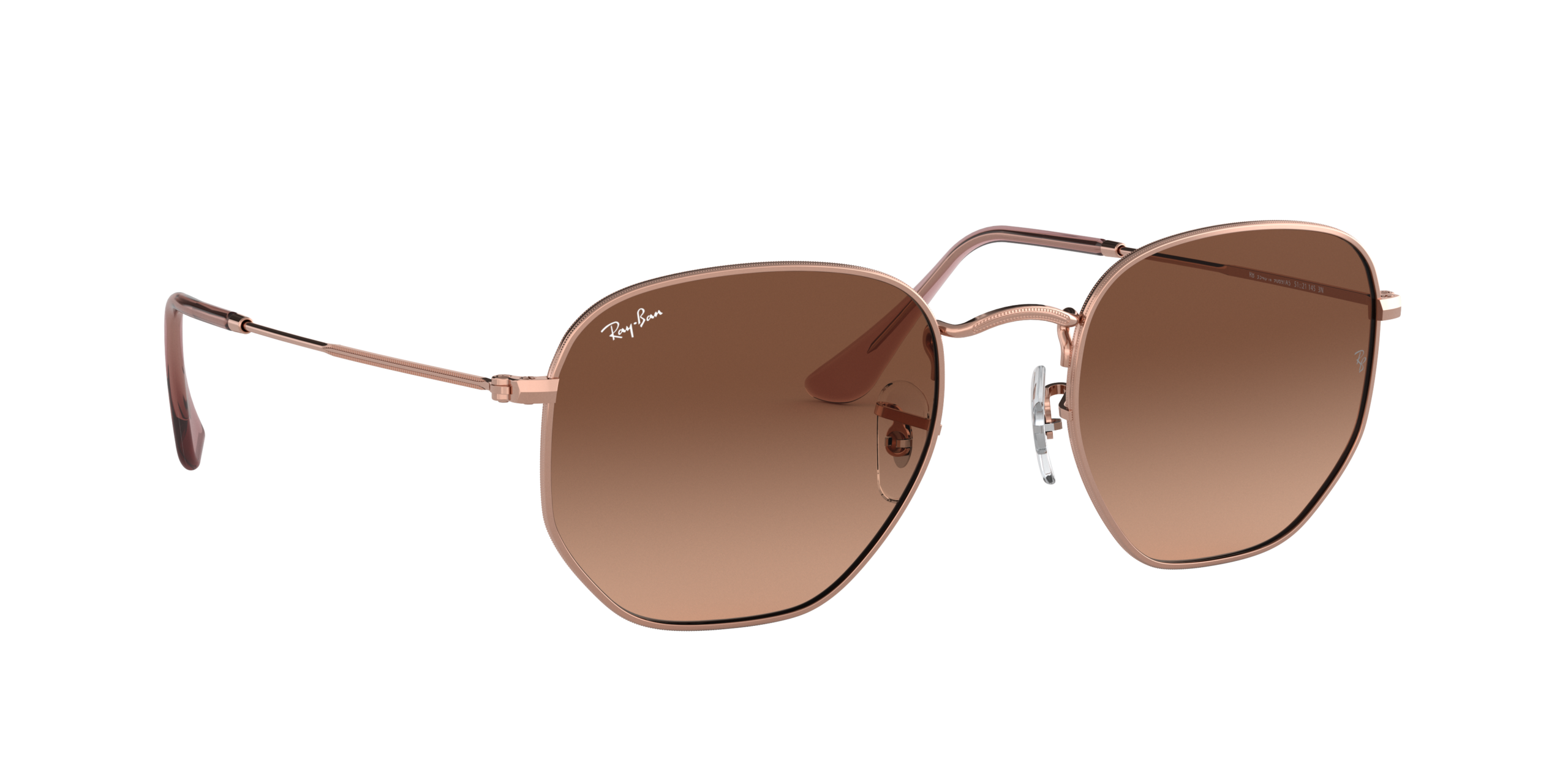Ray-Ban Hexagonal RB3548N-9069A5 - Koper - Afbeelding 5