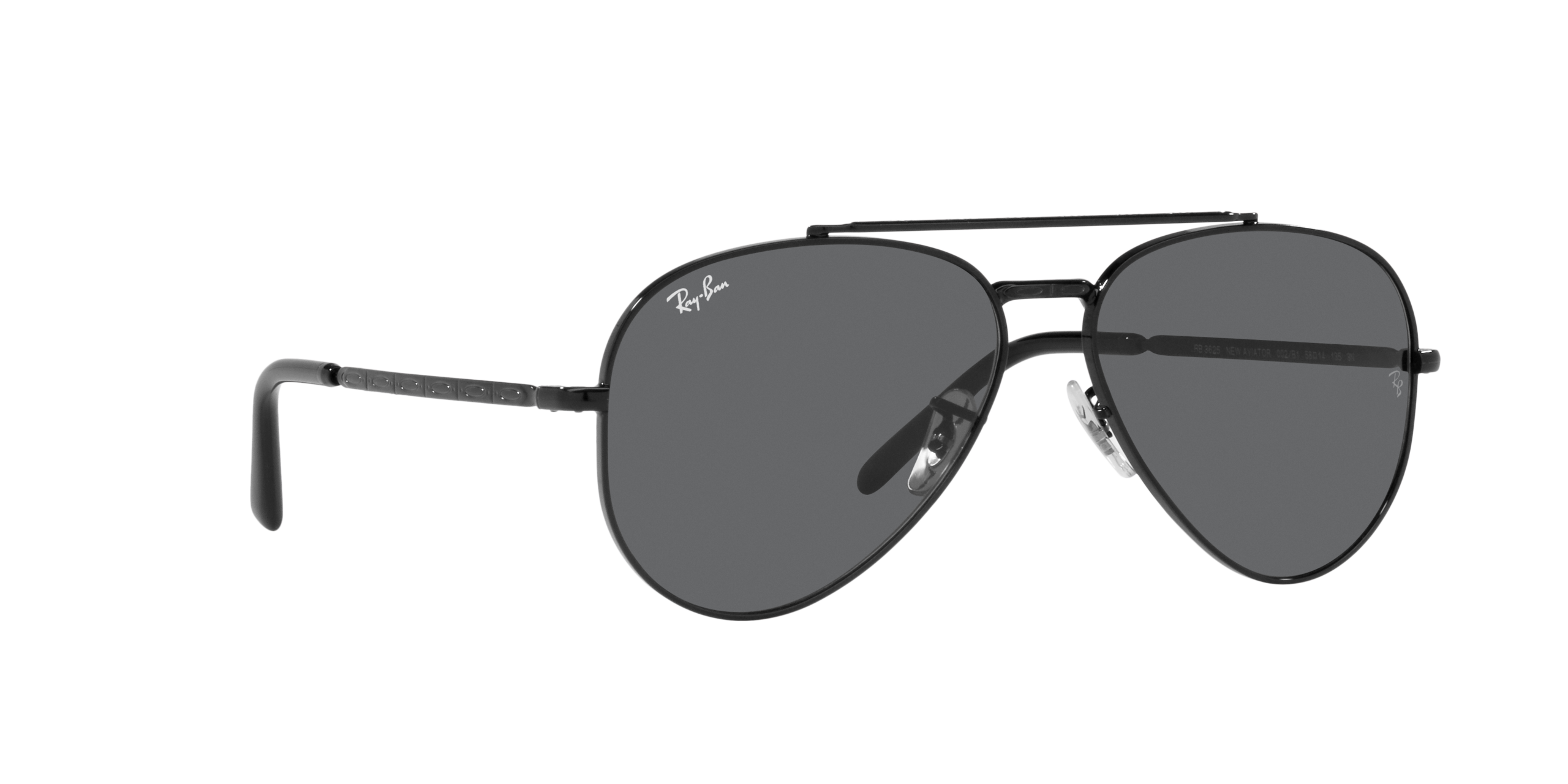 Ray-Ban New Aviator RB3625-002/B1 - Zwart - Afbeelding 5