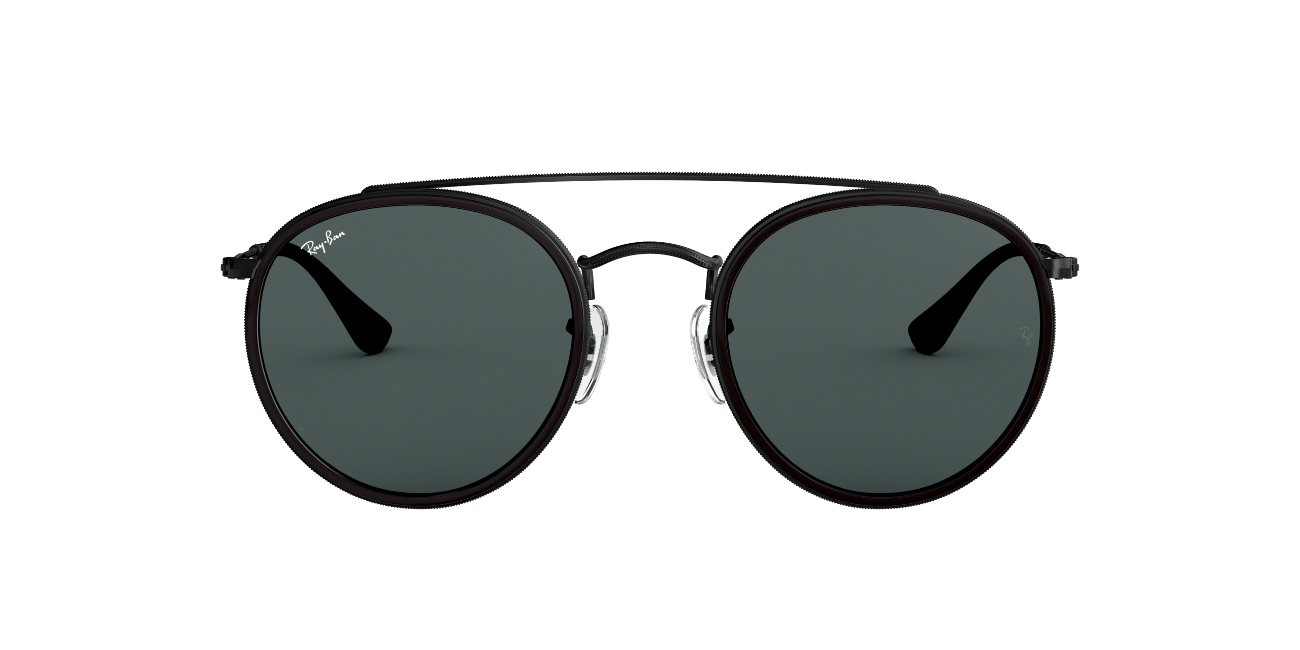 Ray-Ban Round Double Bridge RB3647N-002/R5 - Zwart