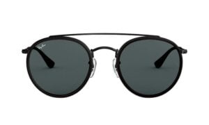 Ray-Ban Round Double Bridge RB3647N-002/R5 - Zwart