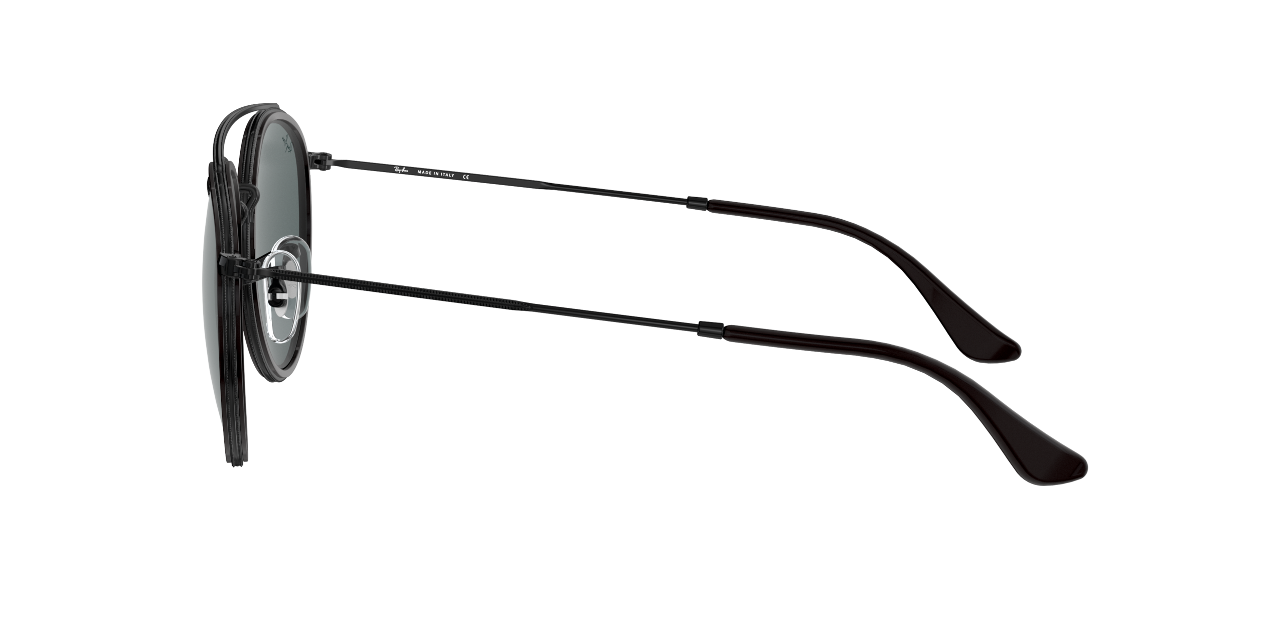 Ray-Ban Round Double Bridge RB3647N-002/R5 - Zwart - Afbeelding 3
