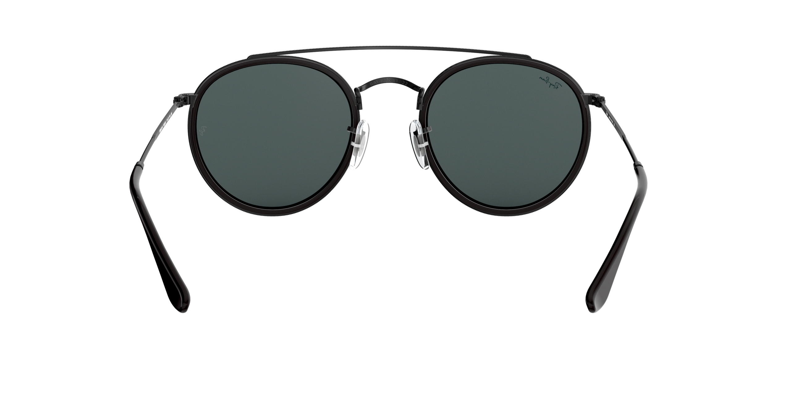 Ray-Ban Round Double Bridge RB3647N-002/R5 - Zwart - Afbeelding 4