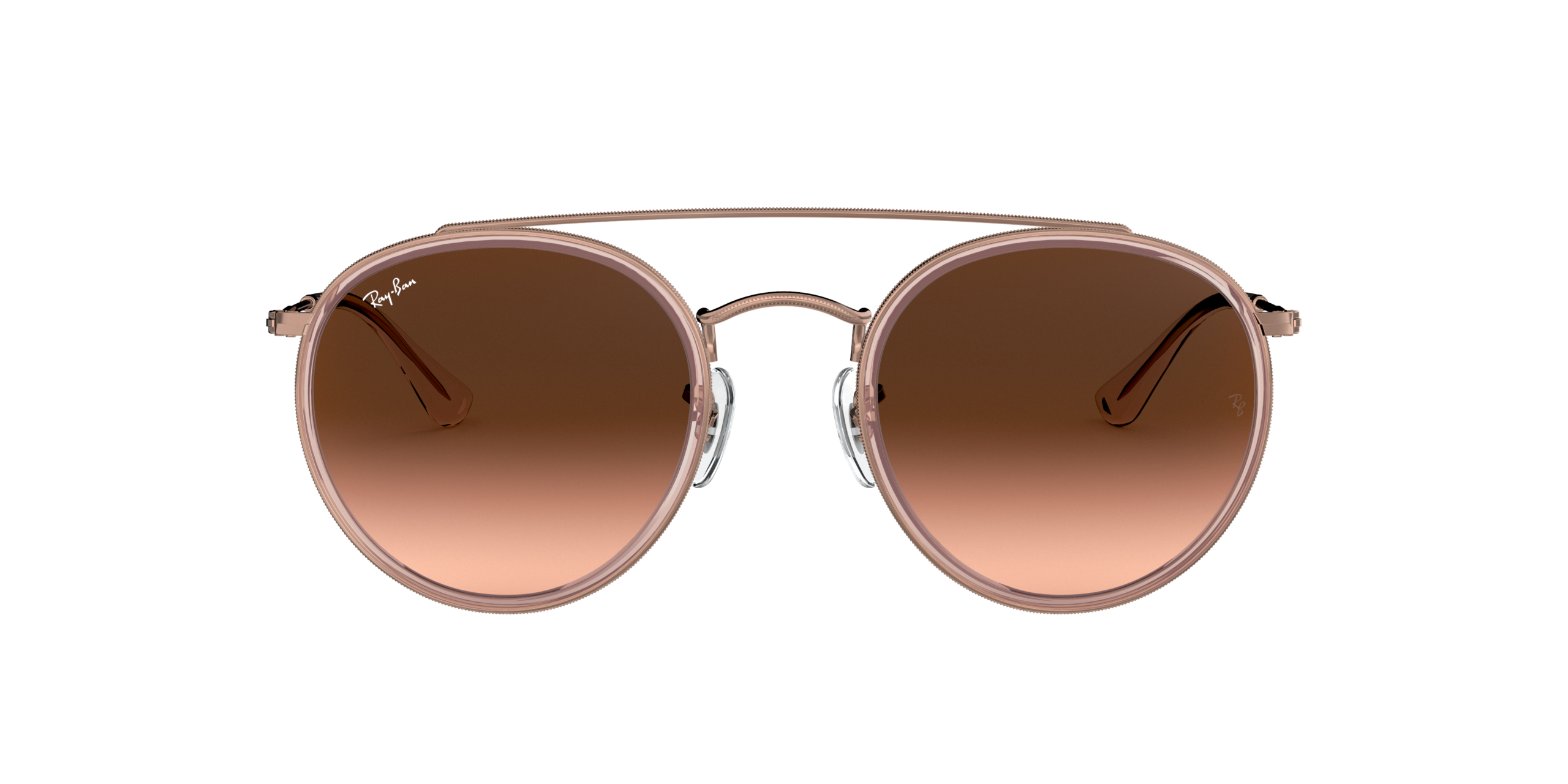 Ray-Ban Round Double Bridge RB3647N-9069A5 - Koper