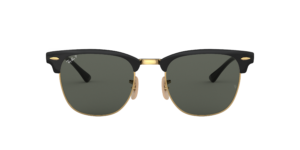 Ray-Ban Clubmaster Metal RB3716-187 - Zwart op Goud