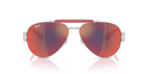 Ray-Ban Scuderia Ferrari 0RB3762M-F1256P - Zilver