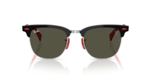 Ray-Ban Scuderia Ferrari 0RB3807M-F11031 - Zwart / Rood