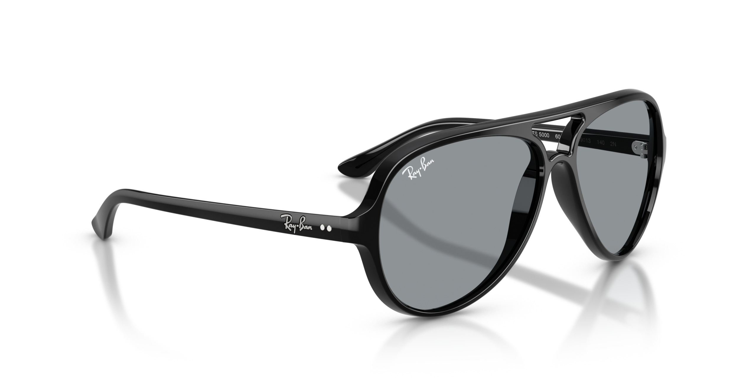 Ray-Ban Cats 5000 RB4125-601/R5 - Zwart - Afbeelding 5