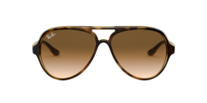 Ray-Ban Cats 5000 RB4125-710/51 - Bruin / Havana