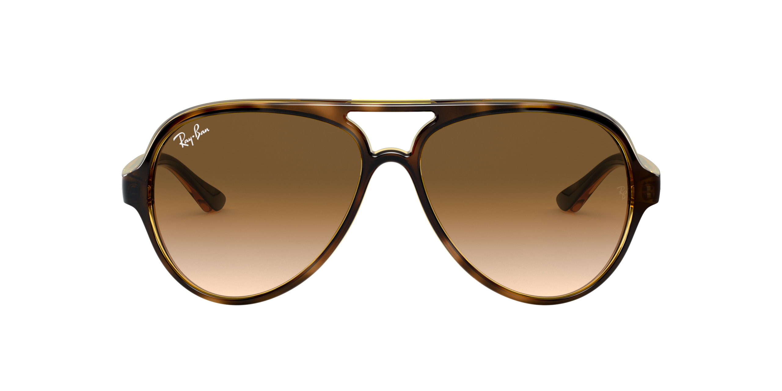 Ray-Ban Cats 5000 RB4125-710/51 - Bruin / Havana