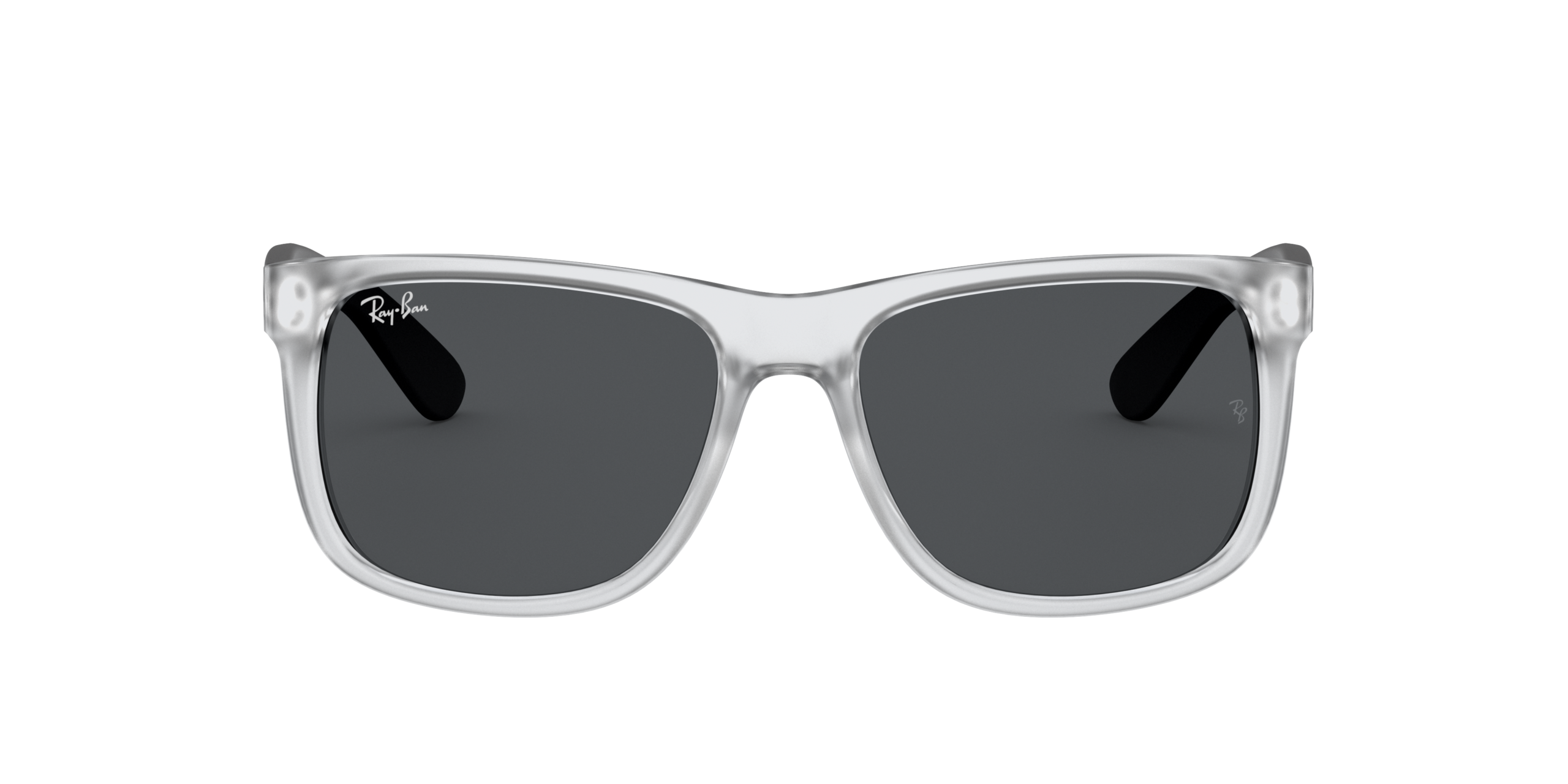 Ray-Ban Justin RB4165-651287 - Transparant op Zwart