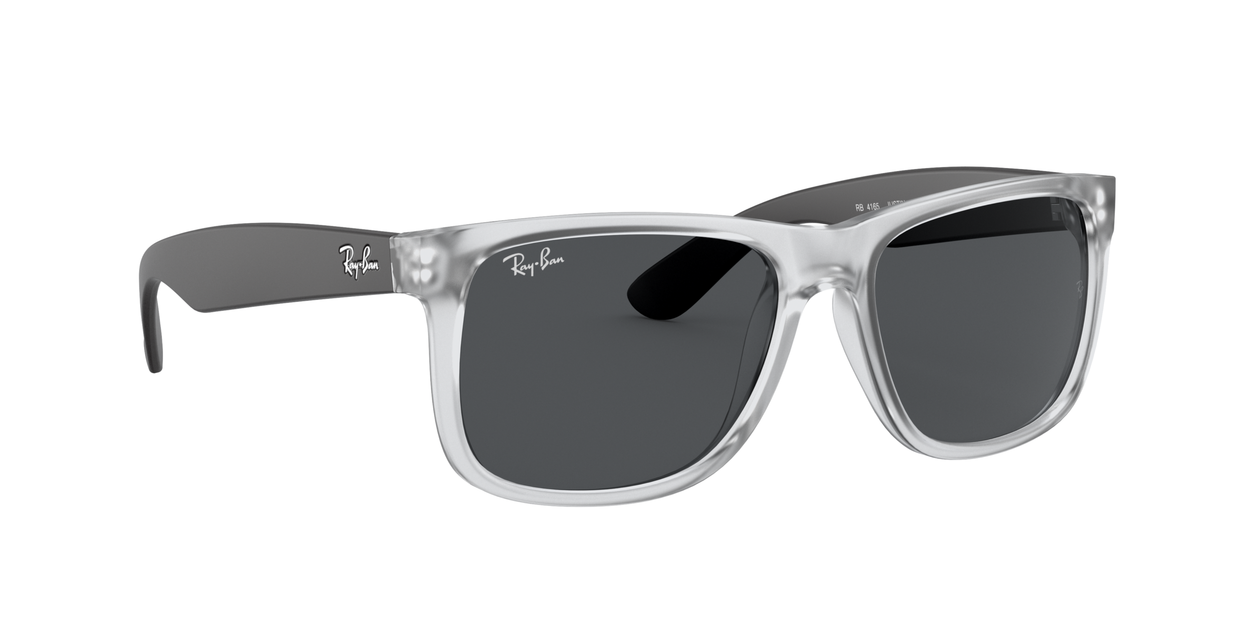 Ray-Ban Justin RB4165-651287 - Transparant op Zwart - Afbeelding 5