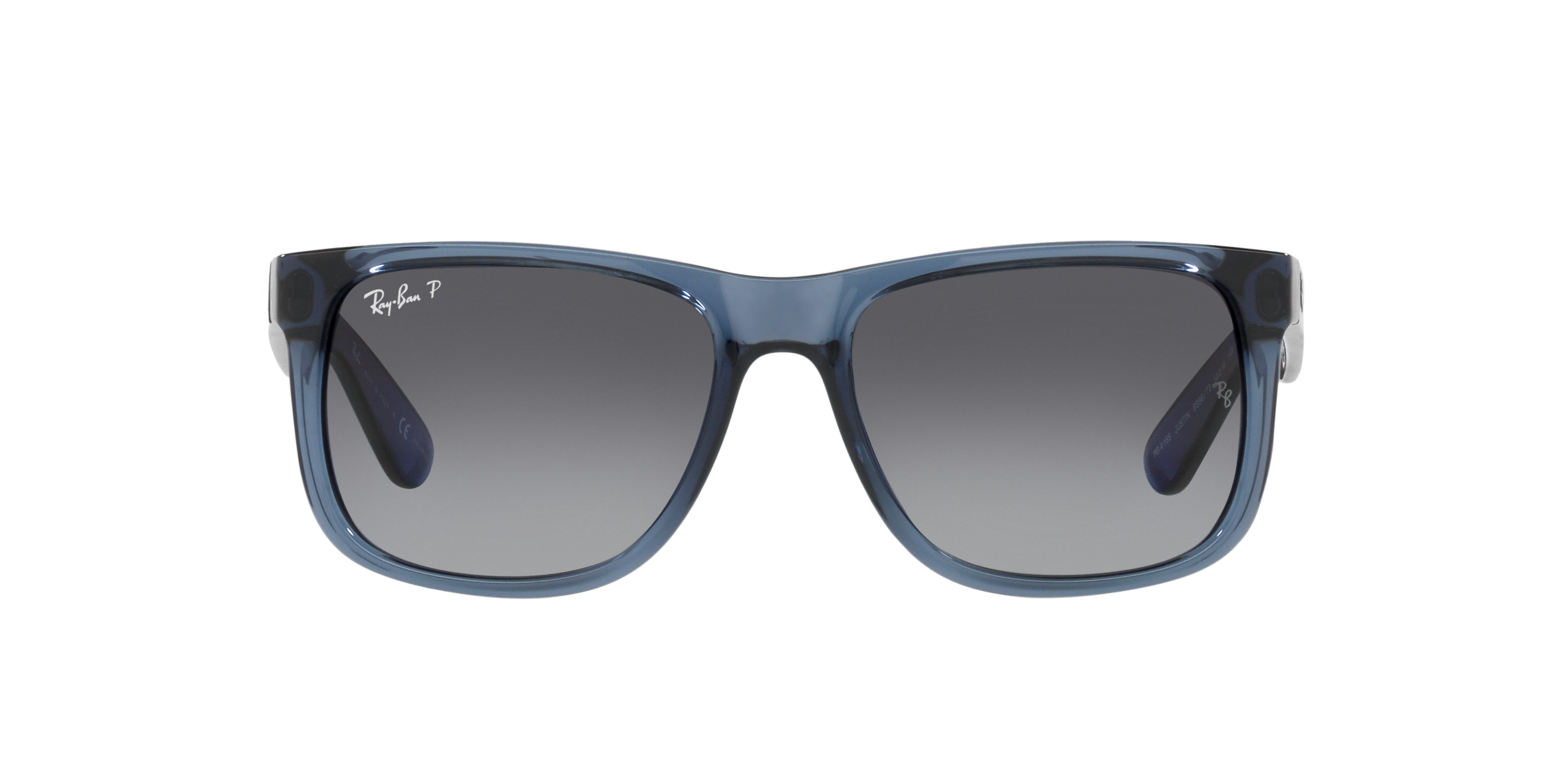 Ray-Ban Justin RB4165-6596T3 - Transparant Blauw