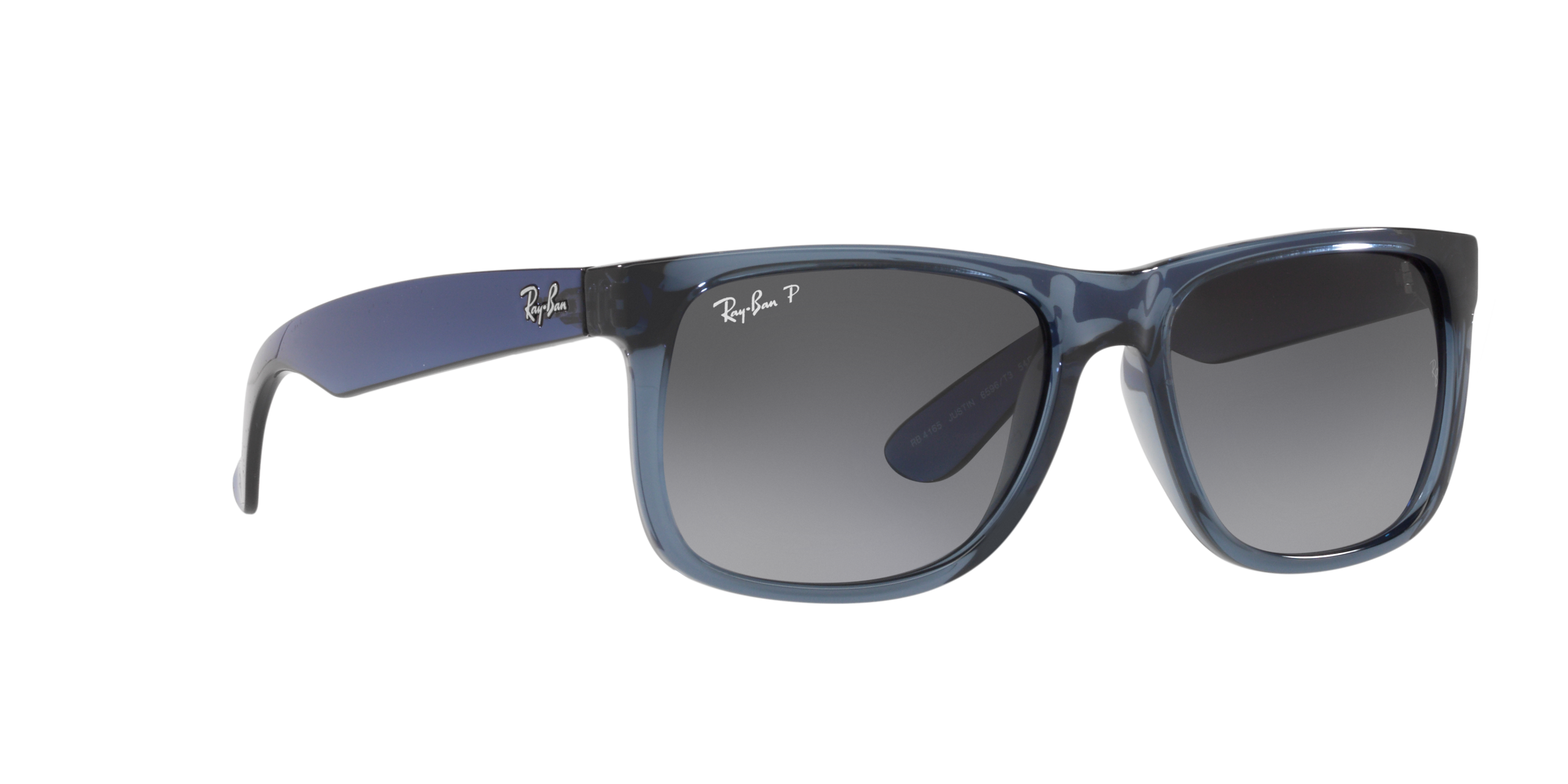 Ray-Ban Justin RB4165-6596T3 - Transparant Blauw - Afbeelding 5