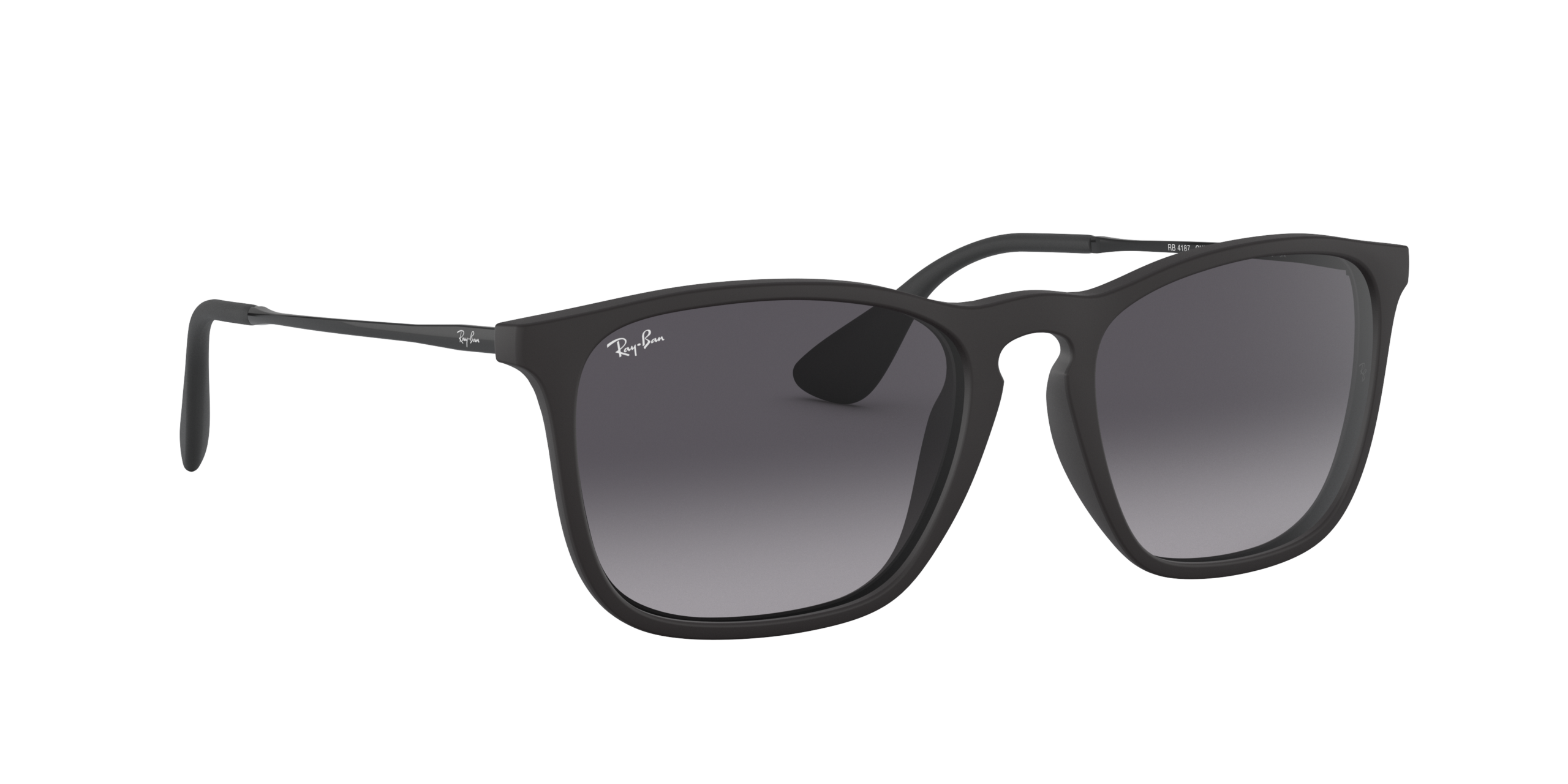 Ray-Ban Chris RB4187-622/8G - Matzwart - Afbeelding 5