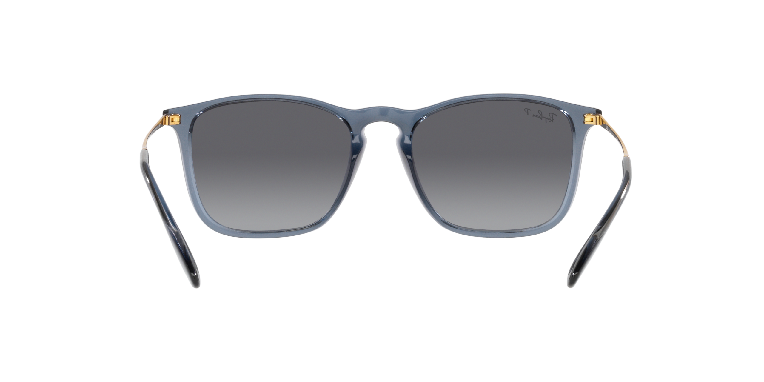 Ray-Ban Chris RB4187-6592T3 - Blauw / Goud - Afbeelding 4