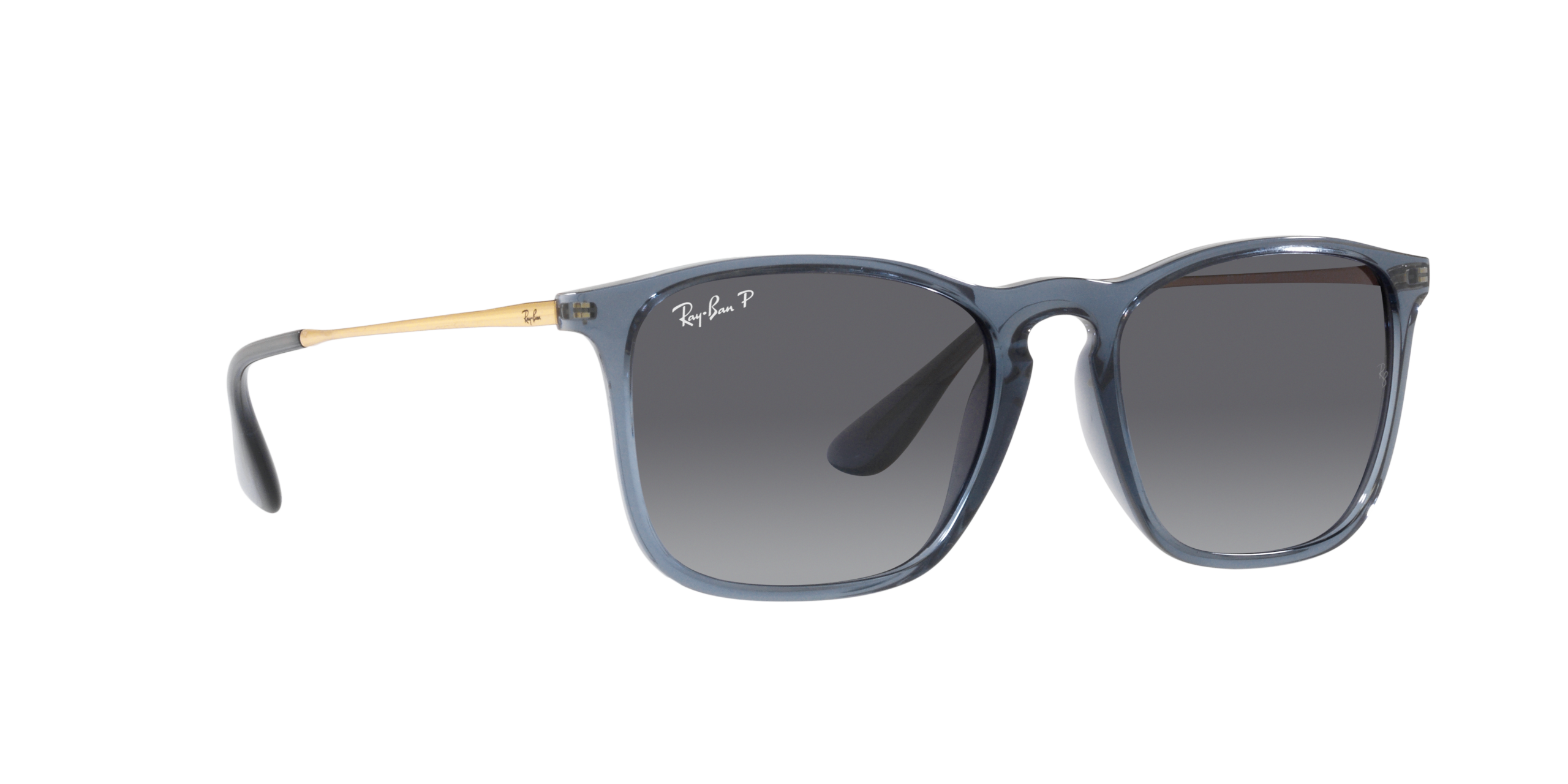 Ray-Ban Chris RB4187-6592T3 - Blauw / Goud - Afbeelding 5