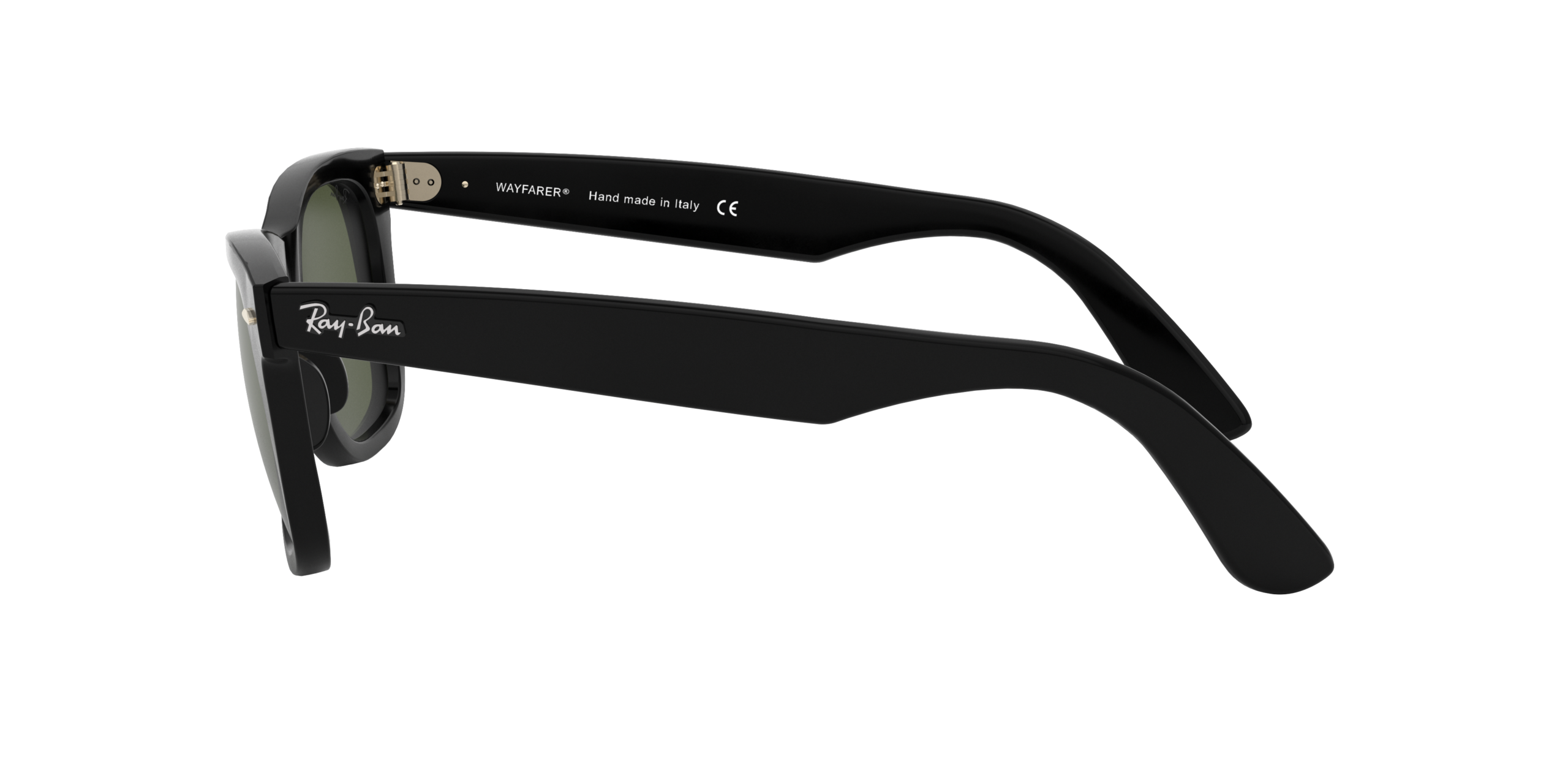 Ray-Ban Wayfarer RB4340-601 - Glanzend Zwart - Afbeelding 3
