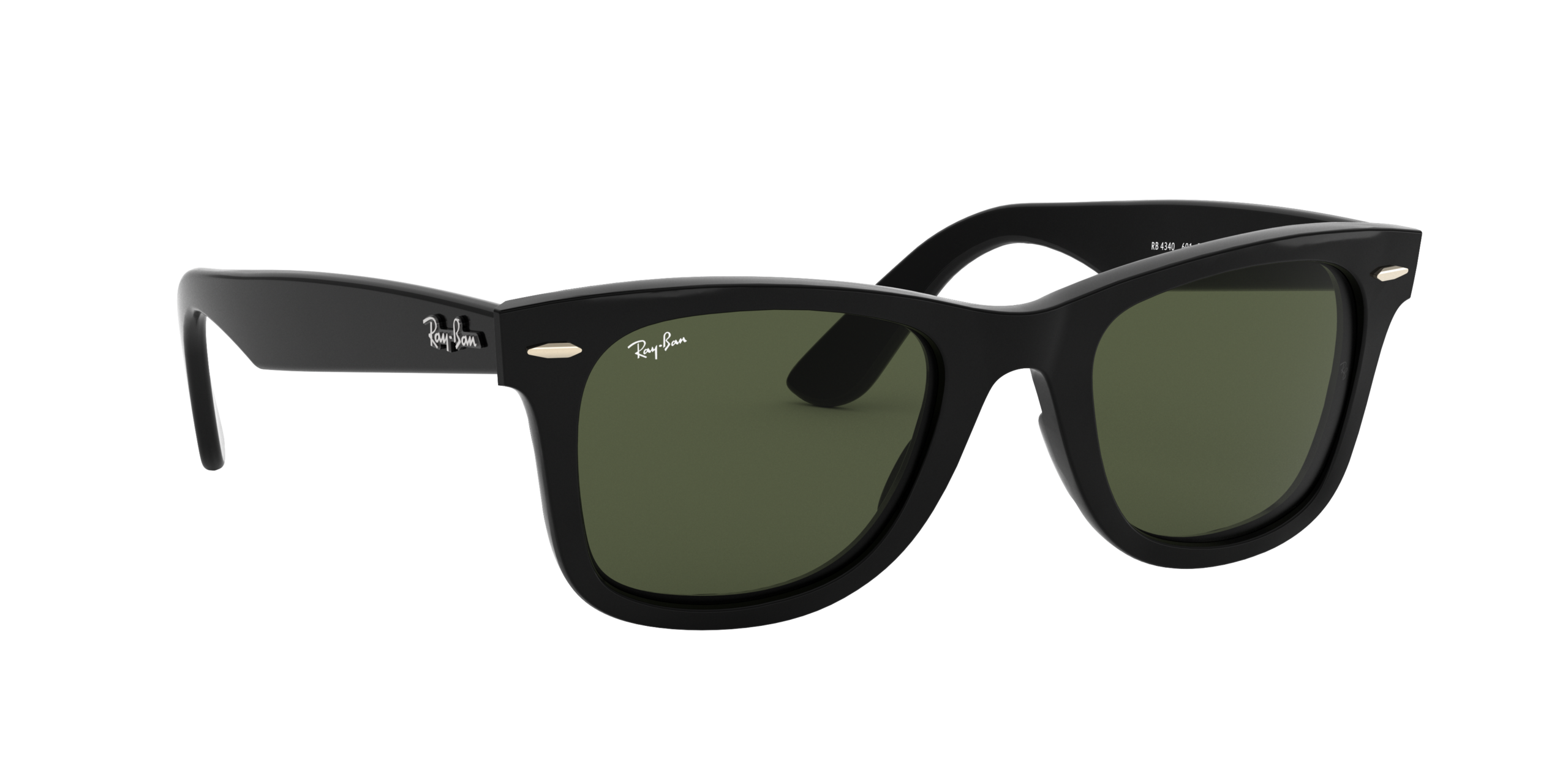 Ray-Ban Wayfarer RB4340-601 - Glanzend Zwart - Afbeelding 5