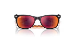 Ray-Ban Junior New Wayfarer 0RJ9052S-70286Q - Rubber Zwart