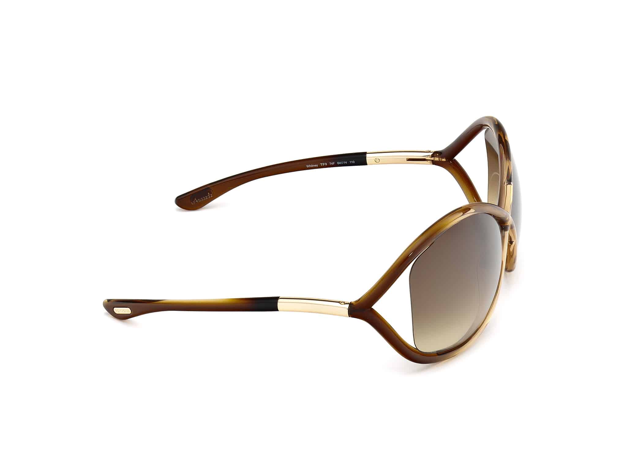 Tom Ford Whitney FT0009-74F - Havana - Afbeelding 2
