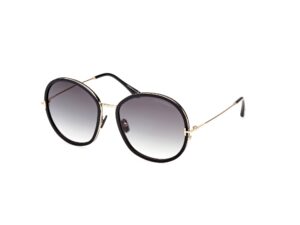 Tom Ford Hunter FT0946-01B - Zwart / Goud