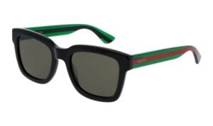Gucci GG0001SN-002 - Zwart / Groen