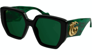 Gucci GG0956S-001 - Zwart / Groen