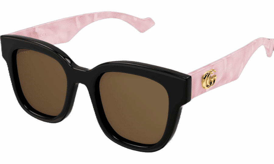 Gucci GG0998S-005 - Zwart / Roze