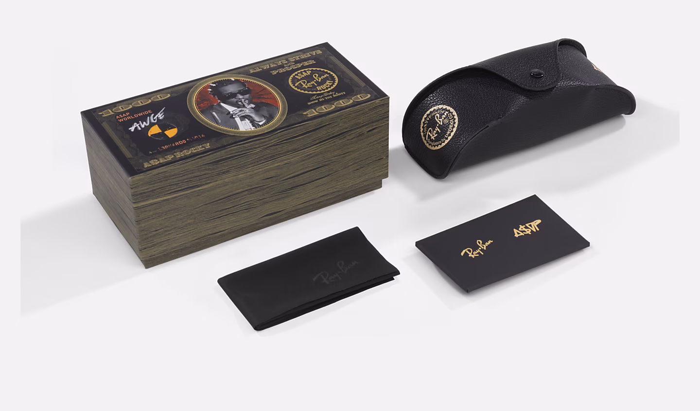 Ray-Ban Mega Balorama ASAP ROCKY Blacked Out Collection 0RB2289-6826J5 - Afbeelding 6