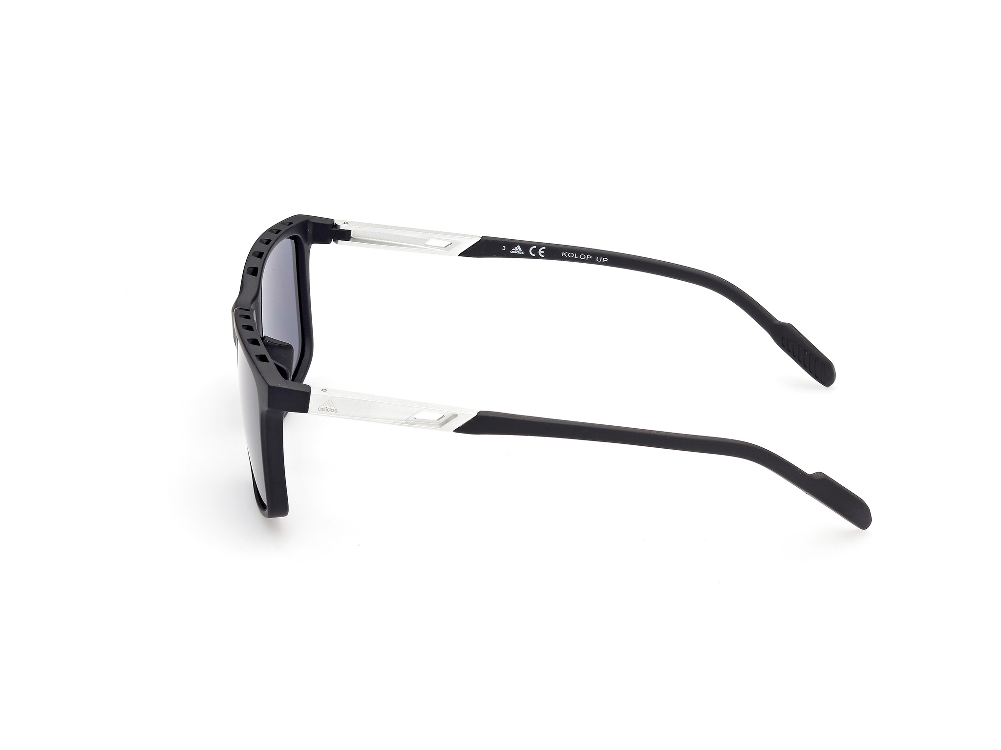 Adidas SP0050-02A-Zwart met zilvergrijs - Afbeelding 2