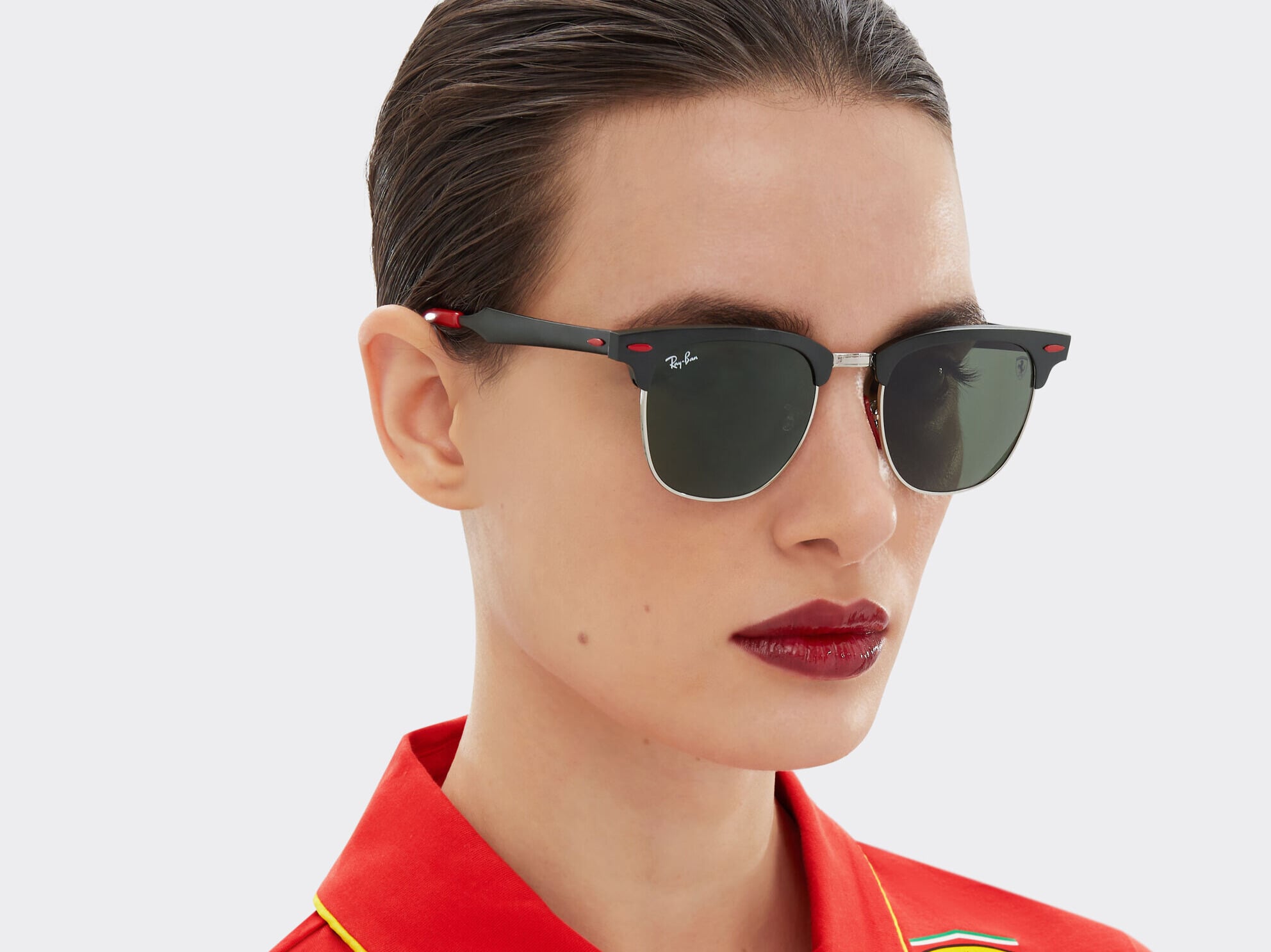 Ray-Ban Scuderia Ferrari 0RB3807M-F11031 - Zwart / Rood - Afbeelding 7