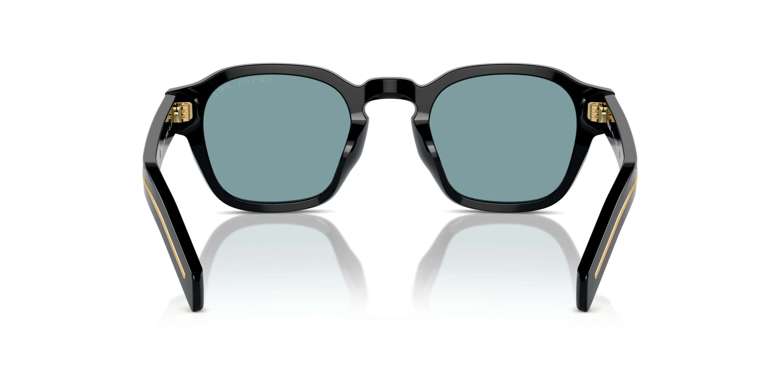 Prada 0PR A16S-16K04D - Zwart met goud - Afbeelding 4